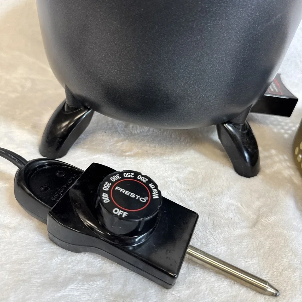 Presto Electric Deep Fryer‎ Multi Cooker Pot with Basket and Lid
